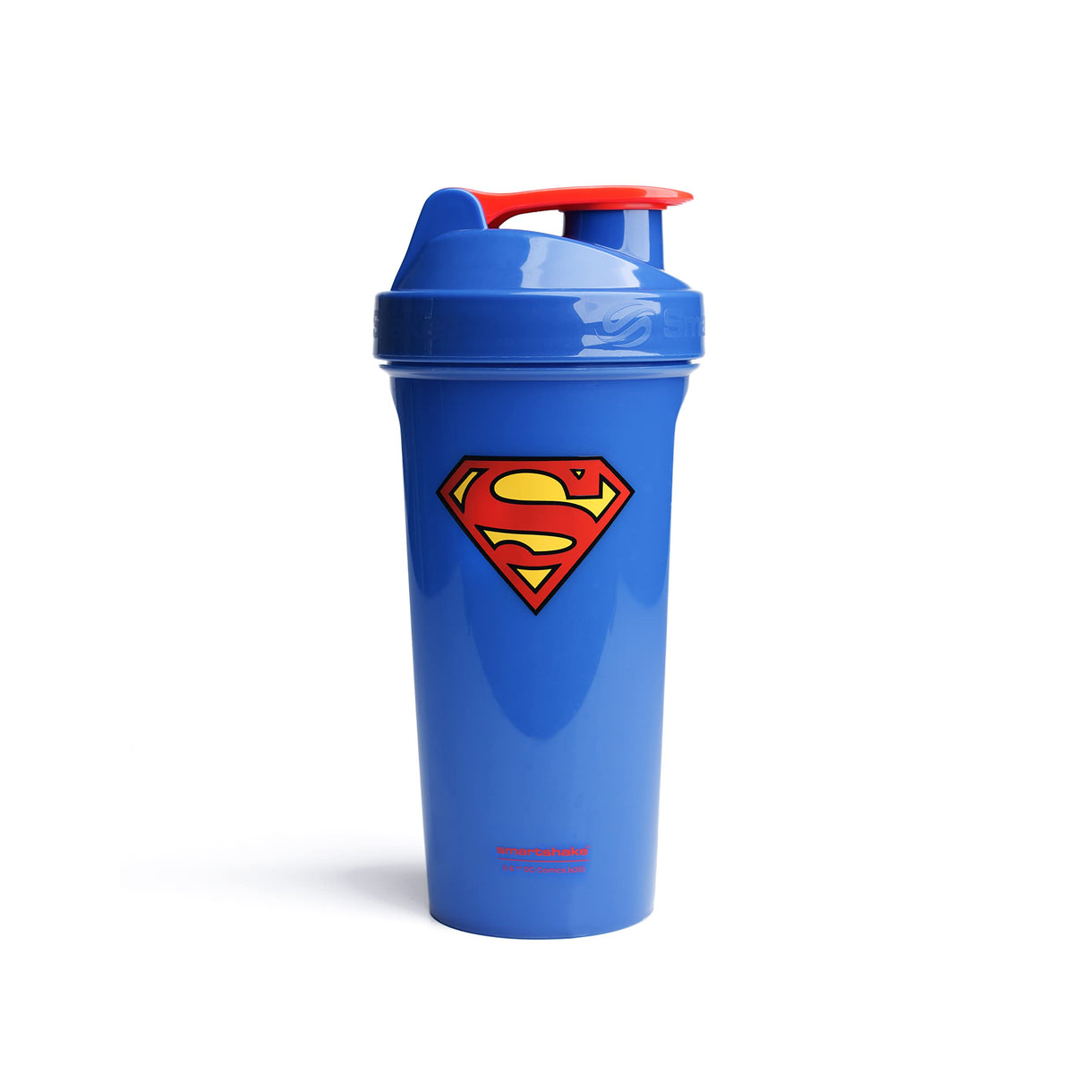 SmartShake Lite Superman bottle with leakproof lid and 800ml capacity.
