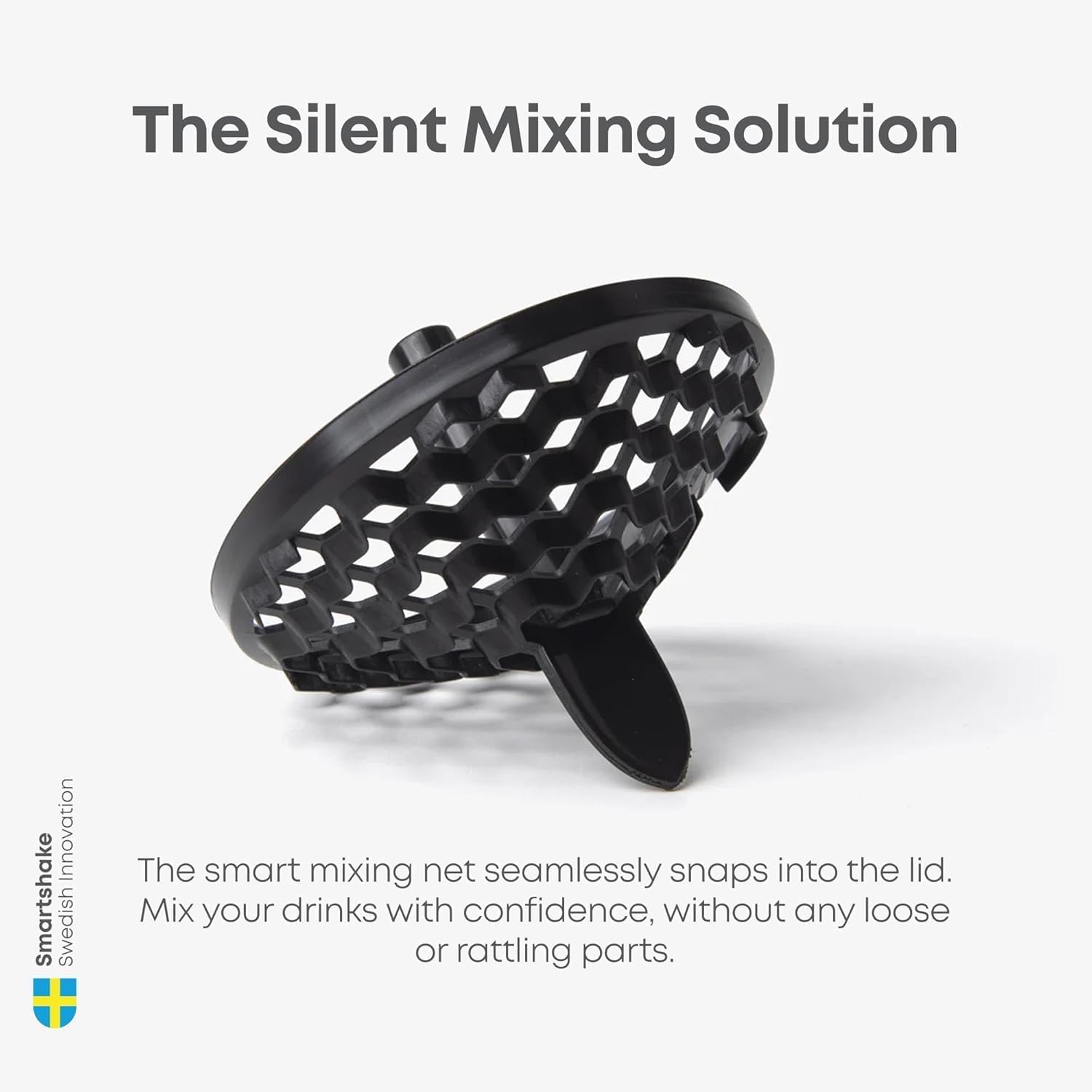 Smartshake Reforce matte powder-coated finish provides non-slip grip.