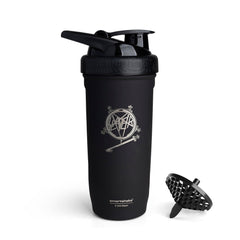 Smartshake Rockband Reforce 900ml bottle with durable steel for rugged workouts and reliable hydration