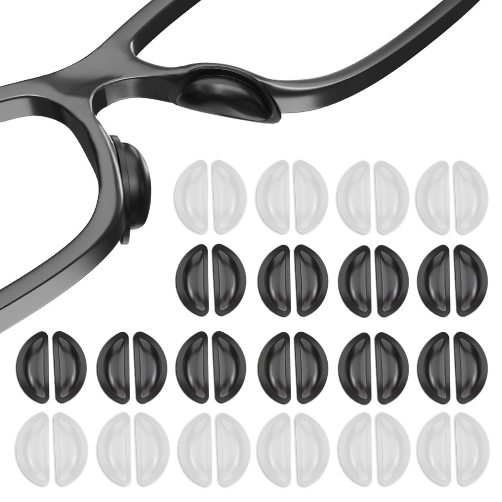 SMARTTOP eyeglass nose pads with air bag design, 20-pair set