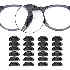 SMARTTOP 20-pair silicone nose pads in black