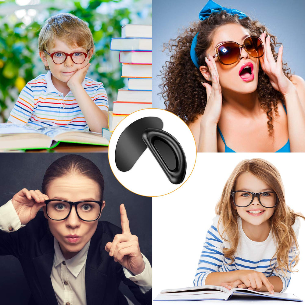 Compatible with plastic frames sunglasses and reading glasses