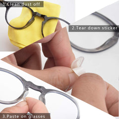 3M backing adhesion detail on nose pads