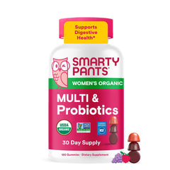 SmartyPants jar front view showing label and count, conveys trusted brand quality