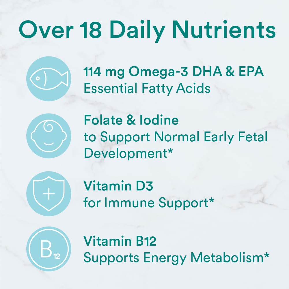 Supplement facts label on SmartyPants showing methylfolate and vitamin list