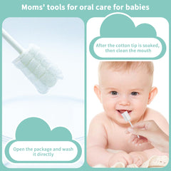 Soft gauze 2 pieces for infant oral care