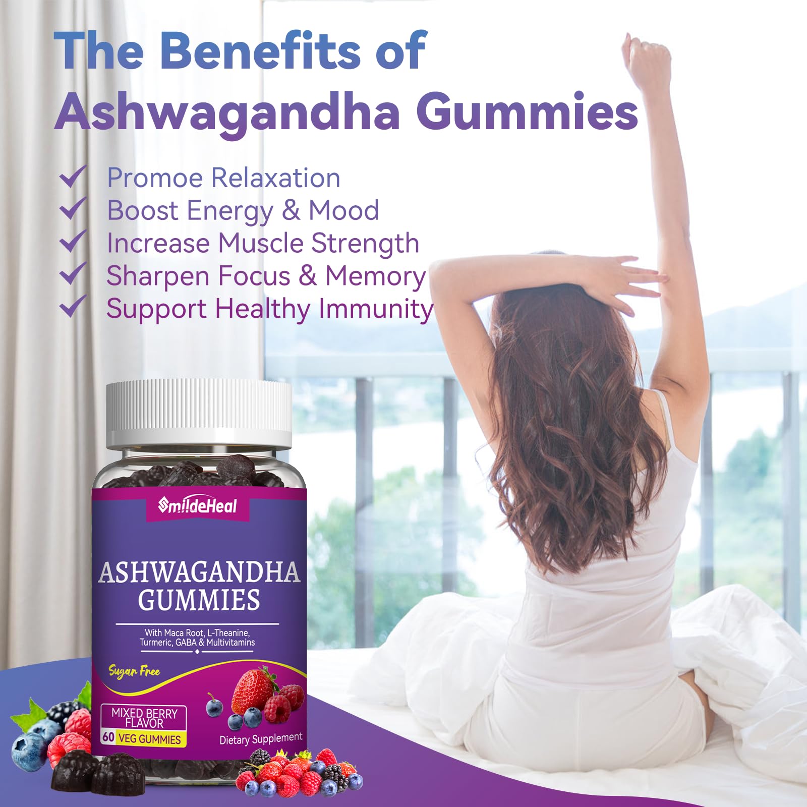 Packaging and bottle side view