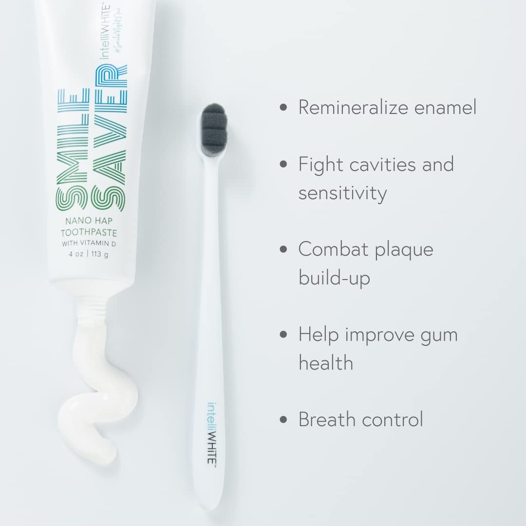 Close-up of toothpaste with micro-hydroxyapatite (HAP)