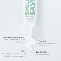 Xylitol, zinc chloride and stain removal complex in toothpaste