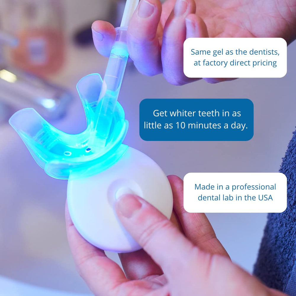 Smile Titan whitening mouth tray with accessories