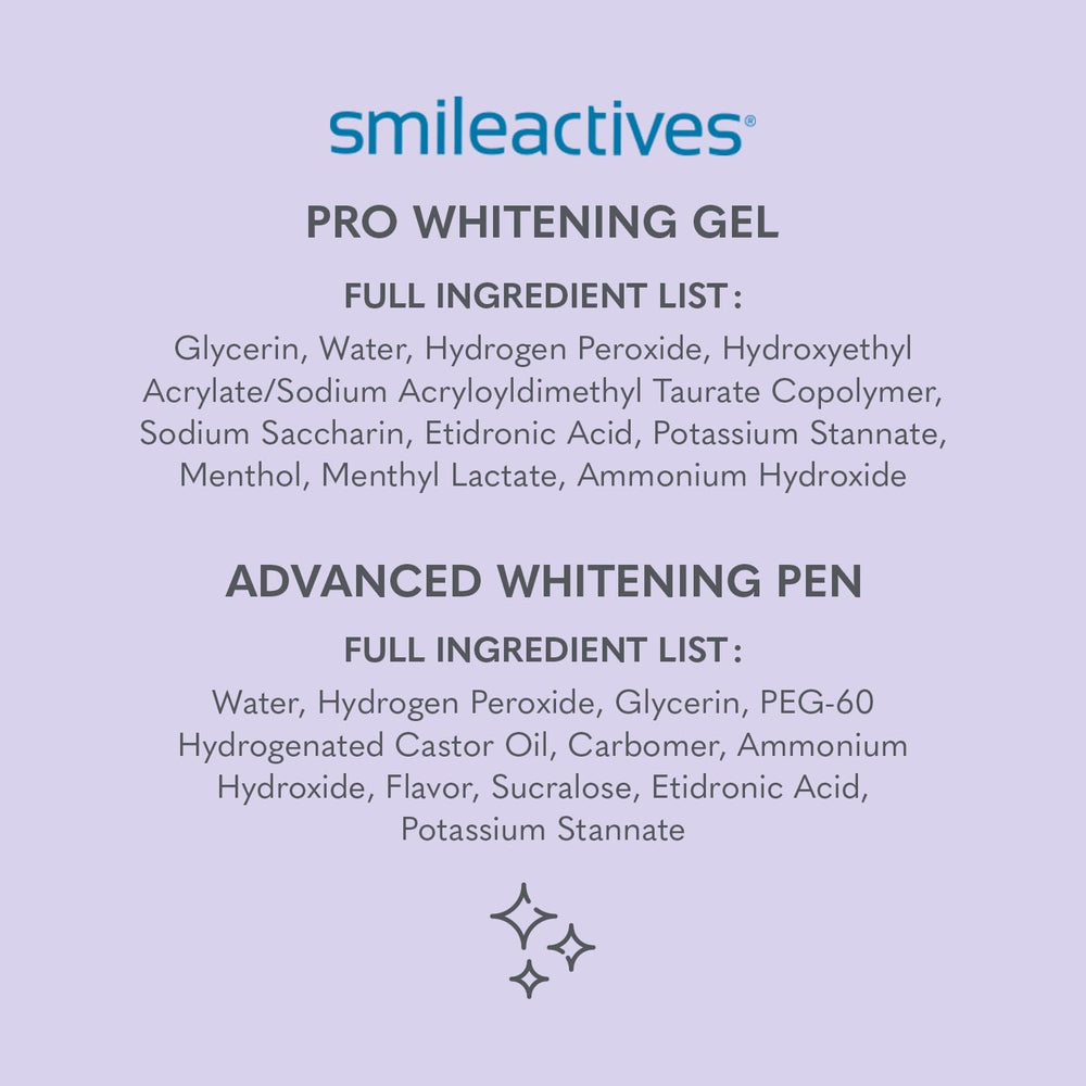 Clinical study result showing up to 5 shades whiter in 7 days