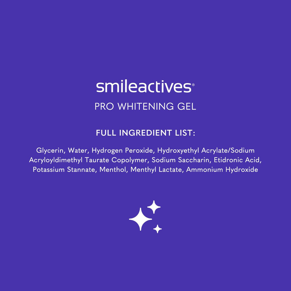 Coffee stain removal demonstration with Smileactives gel