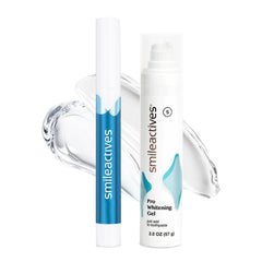 Smileactives teeth whitening kit with gel and pen