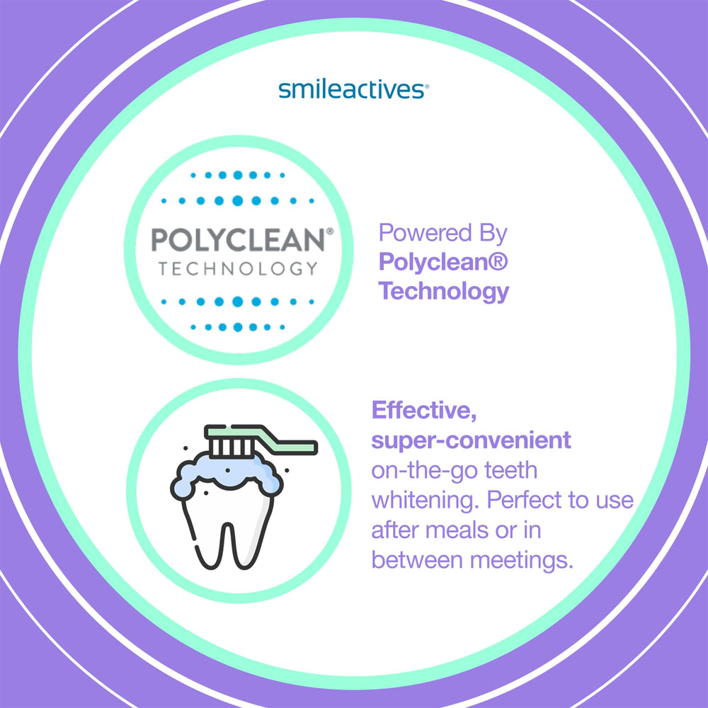 Two Smileactives whitening pens for travel or on-the-go