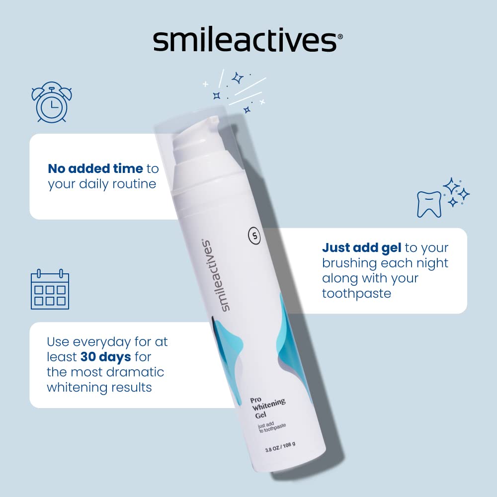 Whitening pen and gel close-up
