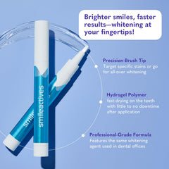 Side view of Smileactives whitening pen