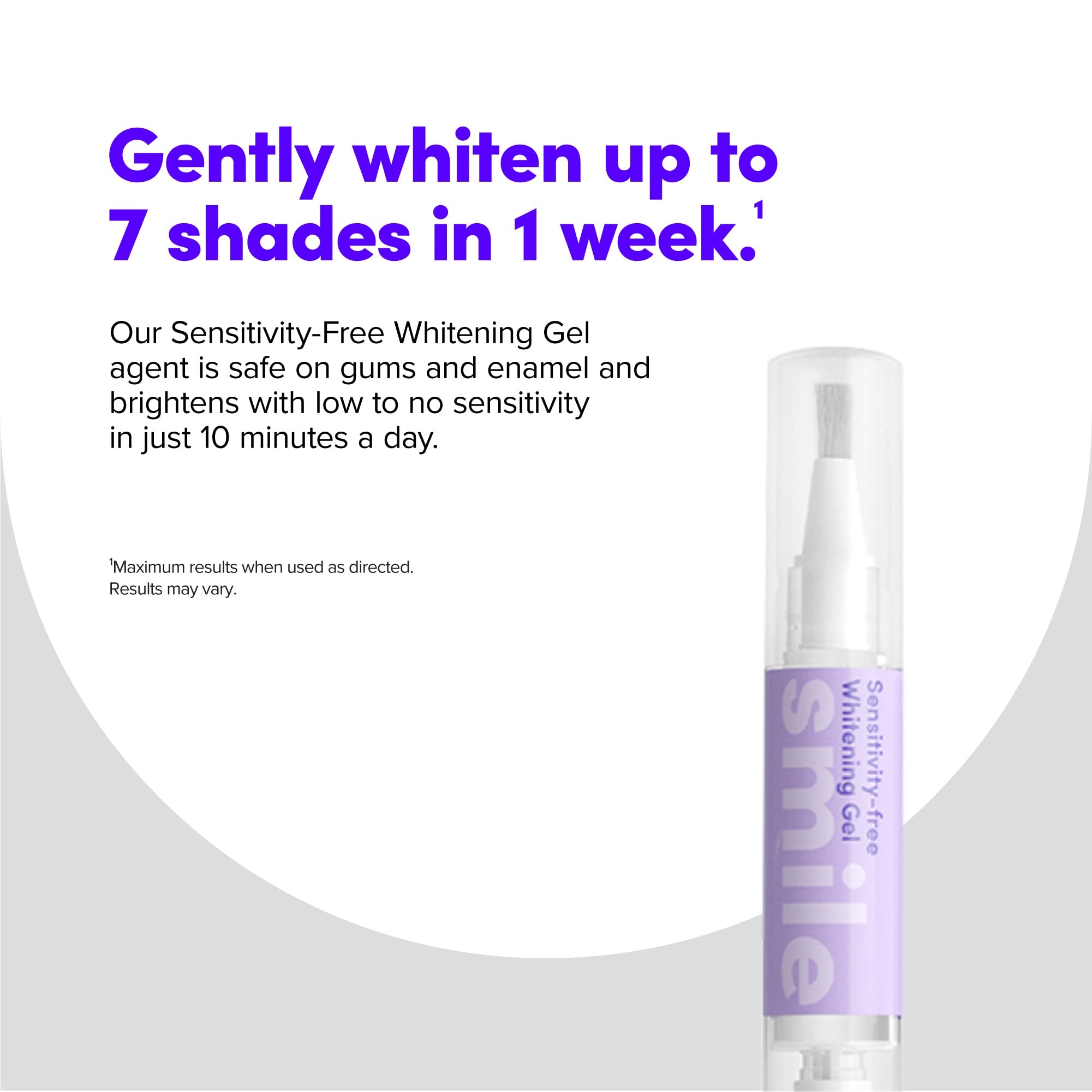 Sensitivity-free whitening gel pen, 6 mL