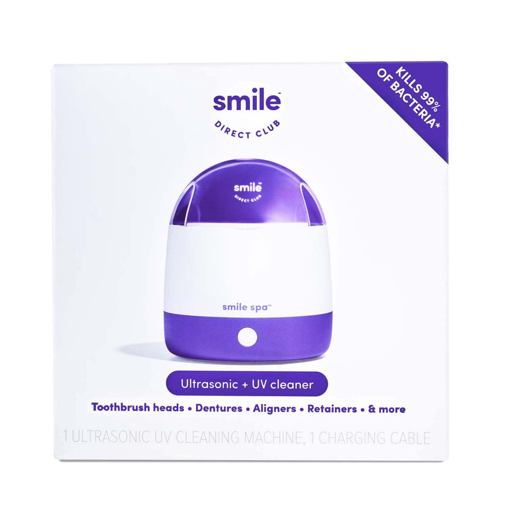 SmileSpa Ultrasonic and UV Cleaning Machine on countertop