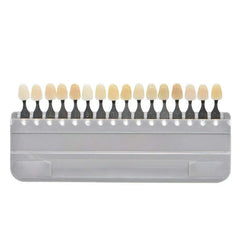 Smiledt 3D Teeth Whitening Shade Guide Porcelain – 16 color swatches A1 to D4