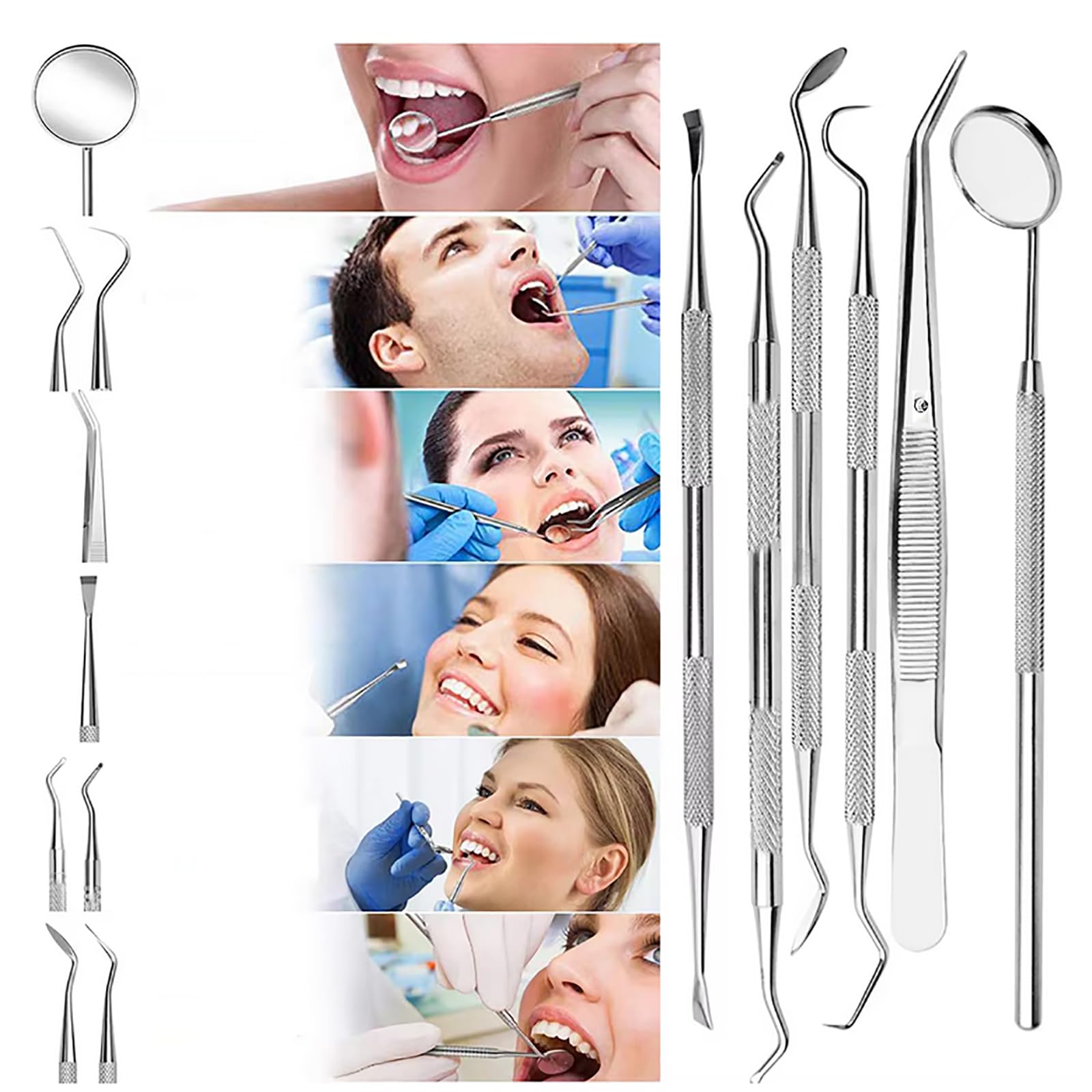 Angled dental probe in SMILEHEVEN kit