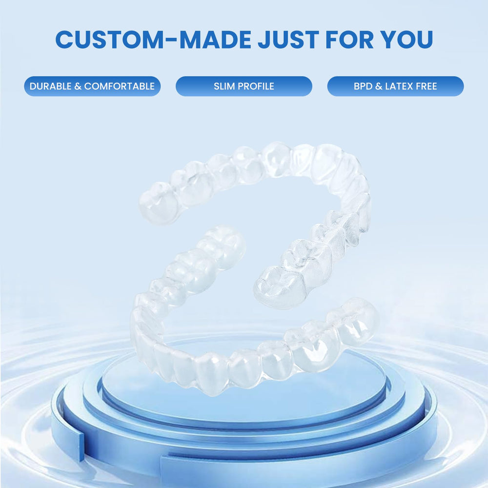 DIY at-home retainer kit packaging and case