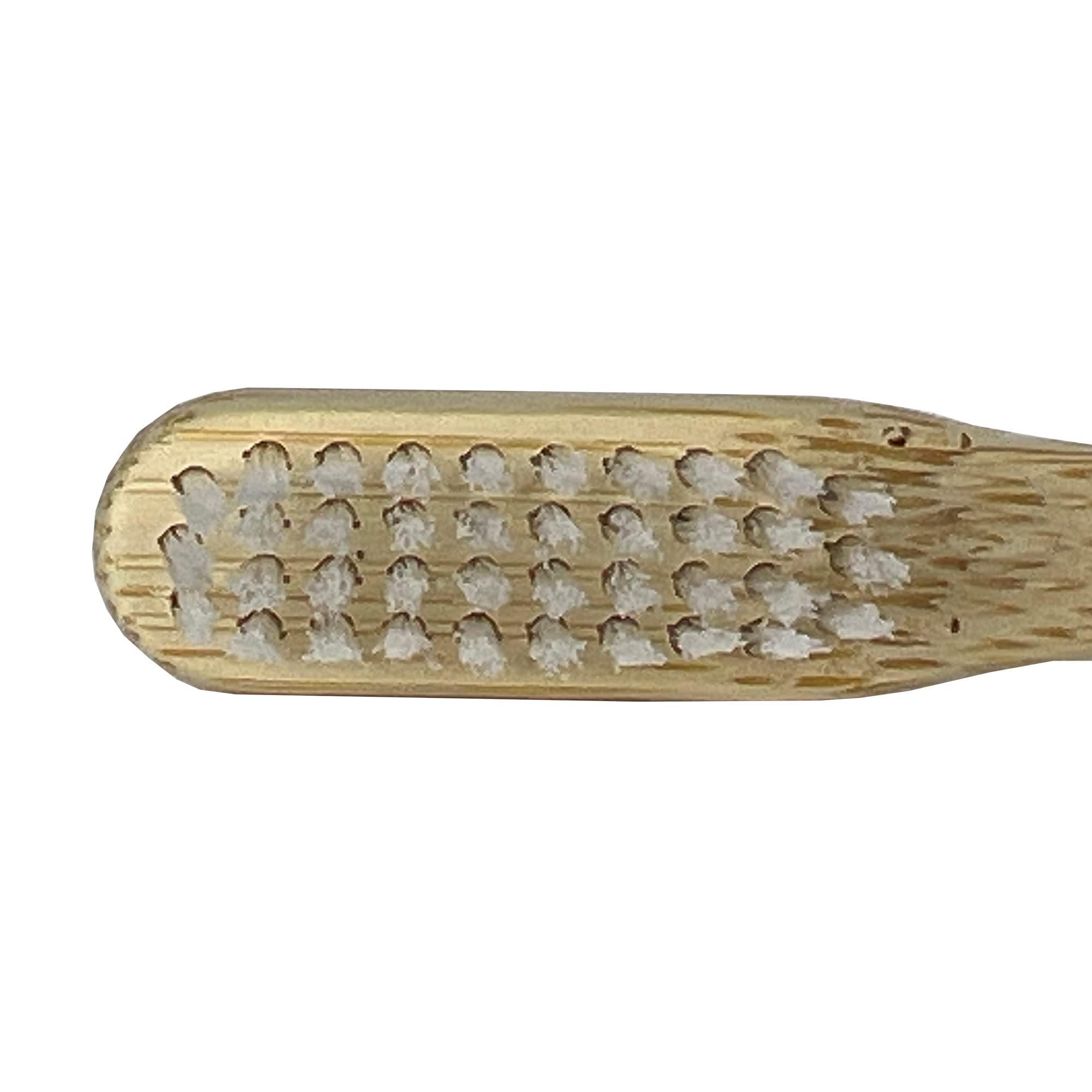 Person smiling while brushing with OraWellness bundle