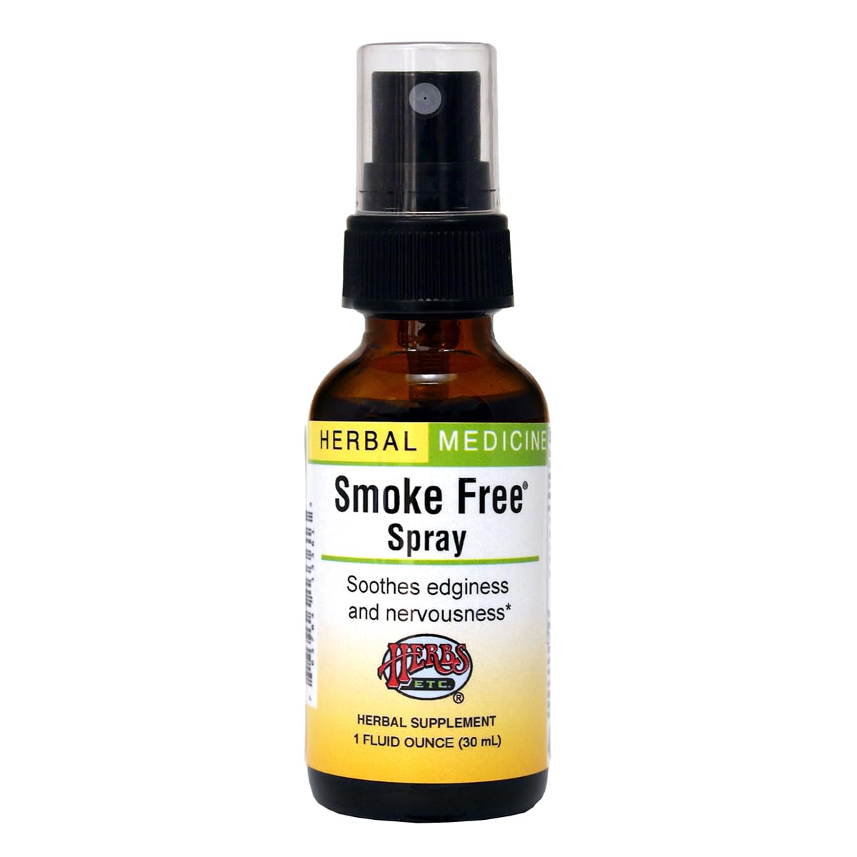 Smoke Free Spray 1 oz bottle - front view