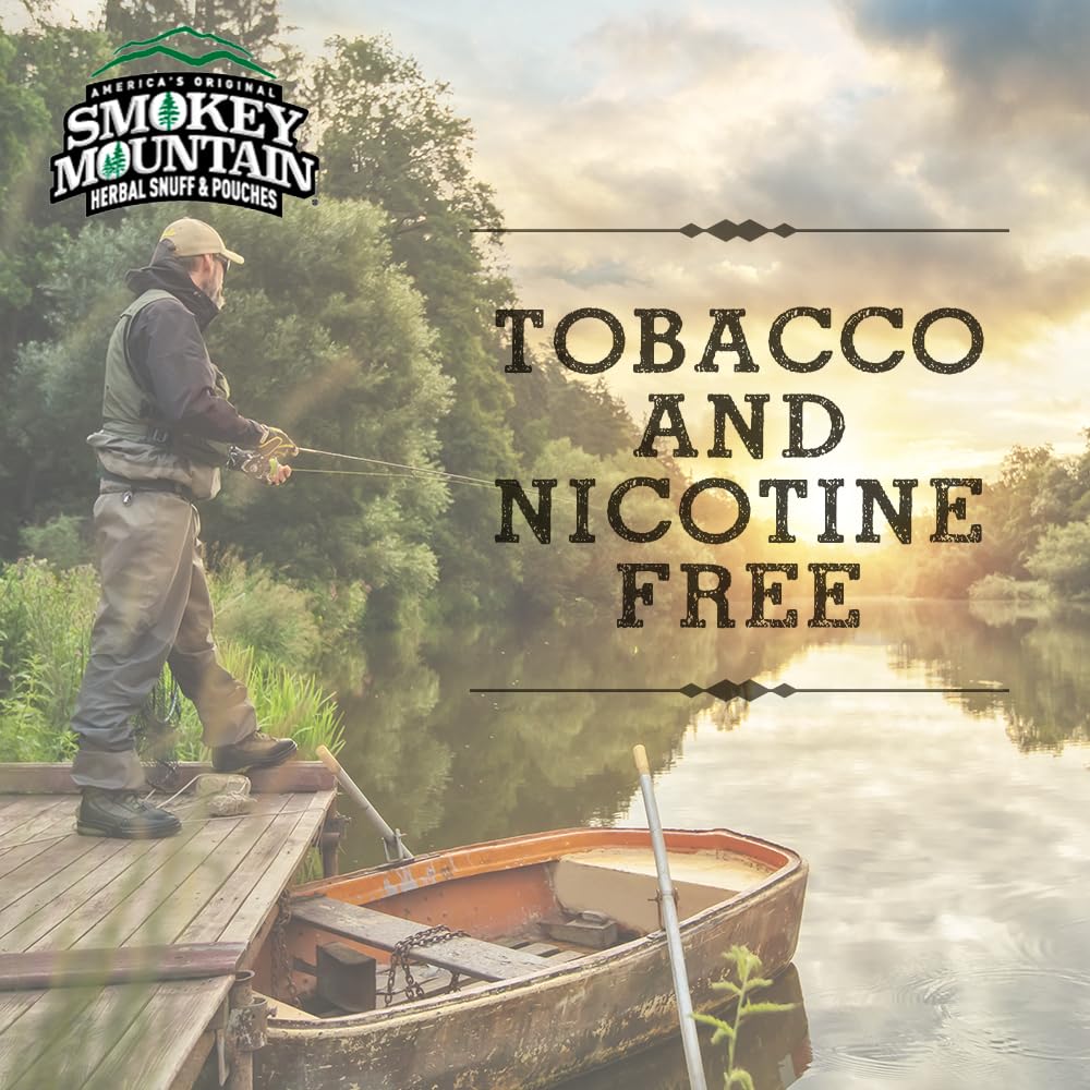 Smokey Mountain Caffeinated Pouches Spearmint flavor - nicotine-free