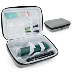 Grey SMYV water flosser travel case exterior