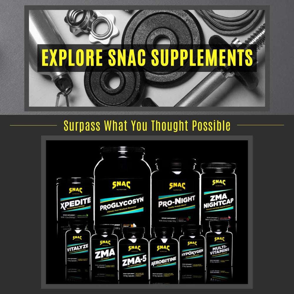 Two-pack 180-count SNAC ZMA-5 packaging