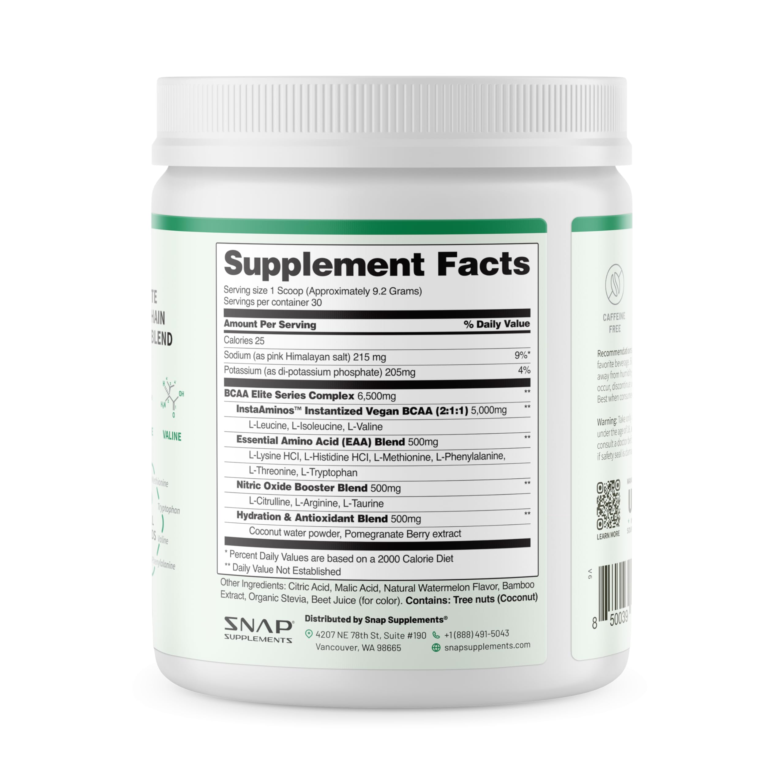 Scoop and powder on gym mat