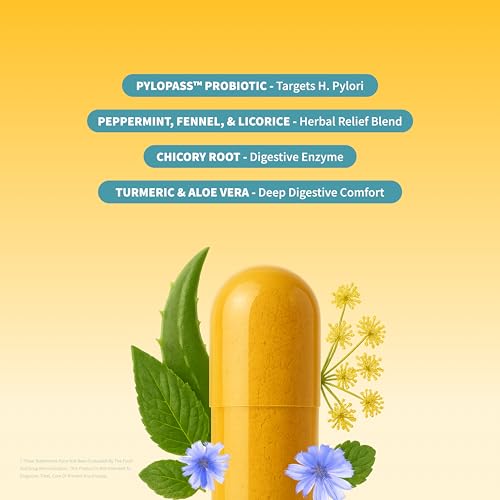 SNAP Gut Health Supplement bottle with capsules next to it