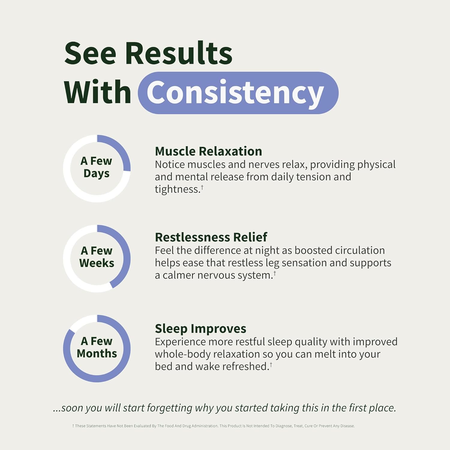 Close-up of bottle label detailing ingredients and benefits