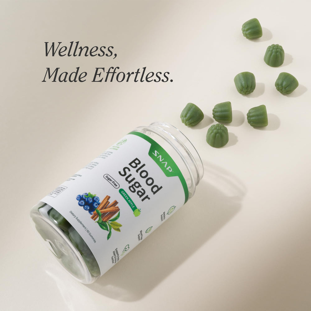 Gummies with calendar representing daily use