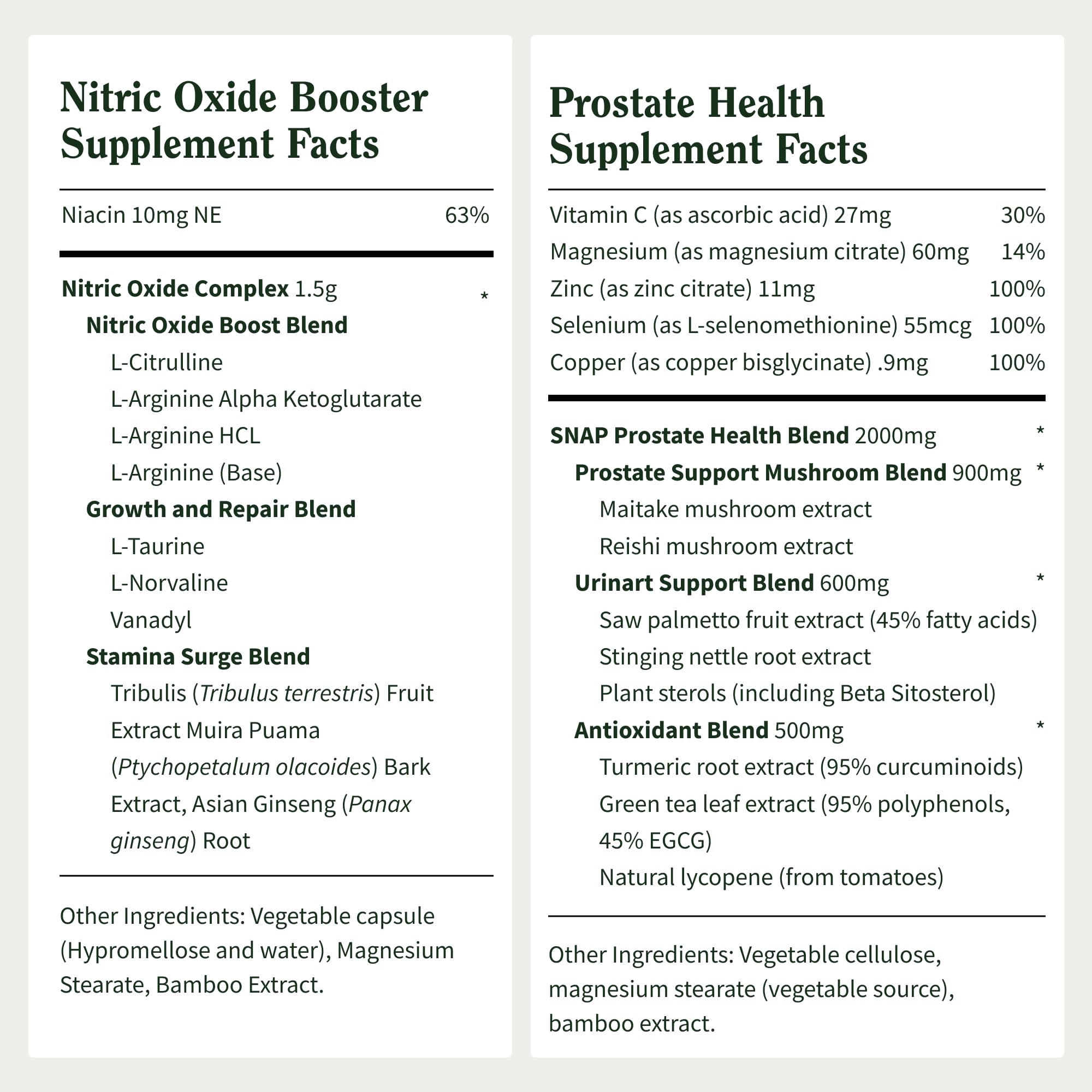 Snap Supplements Daily use: take with meals for sustained vitality.