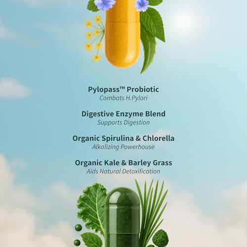 Digestive enzymes bottle from the bundle