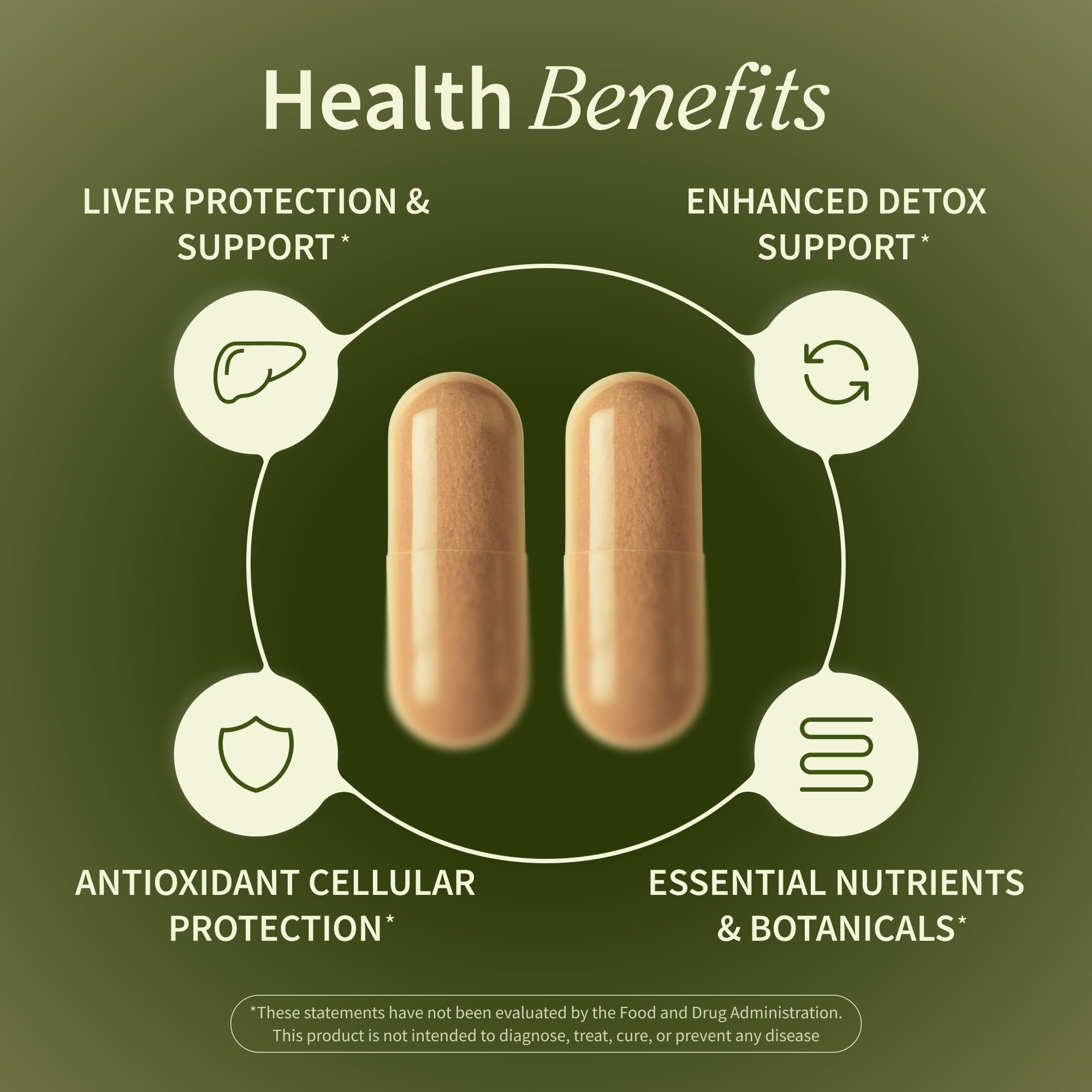 Bottle of Snap Supplements Liver Health & Detox on a white background