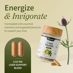 Close-up of key ingredients including Resveratrol, Dandelion, and Turmeric