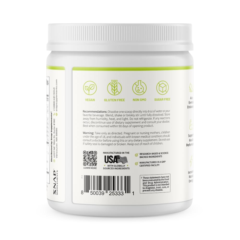 Snap Supplements in-use pre-workout drink ready-to-drink energy boost