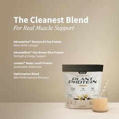 Organic plant-based protein powder ingredients