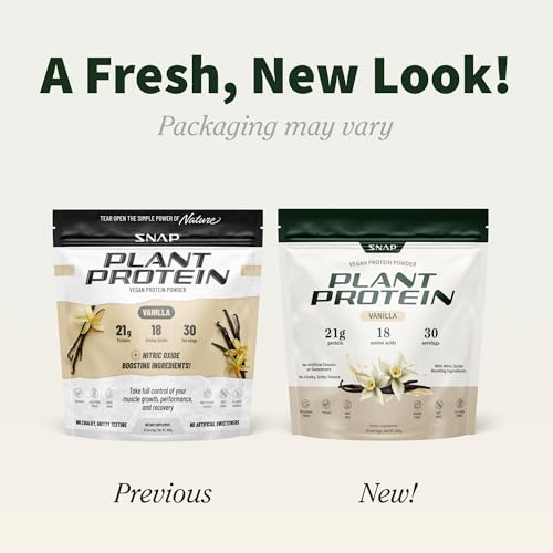 Nutrition panel showing 21g protein per serving