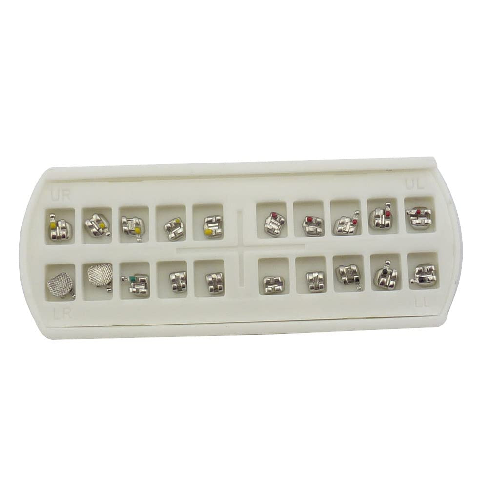 SNAWOP MBT 022 3 with Hook orthodontic bracket close-up