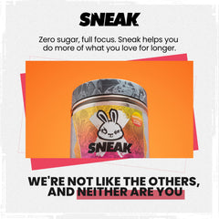 SNEAK Tropikilla ingredients closeup show natural caffeine for alertness.