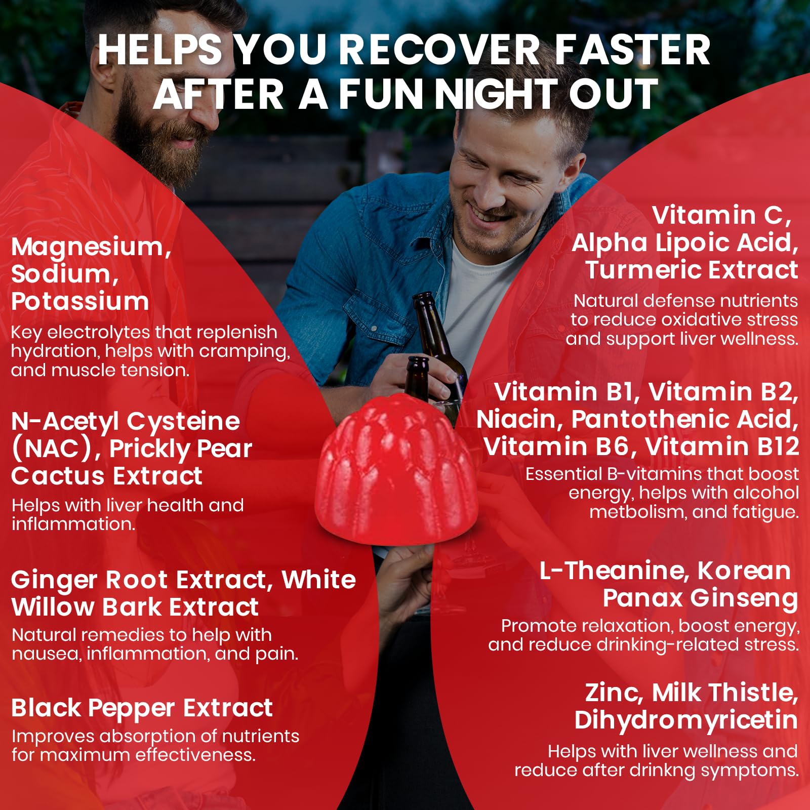 Gummies on the go with purse and keys