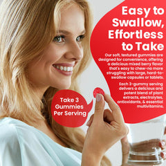 Pack shot: 90-count bottle with gummies