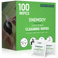 SNEMGOY lens cleaning wipes package