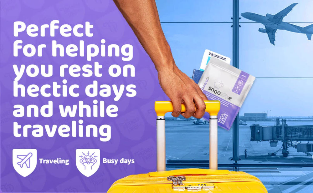 Water-resistant Snooze Patches for wellness and travel