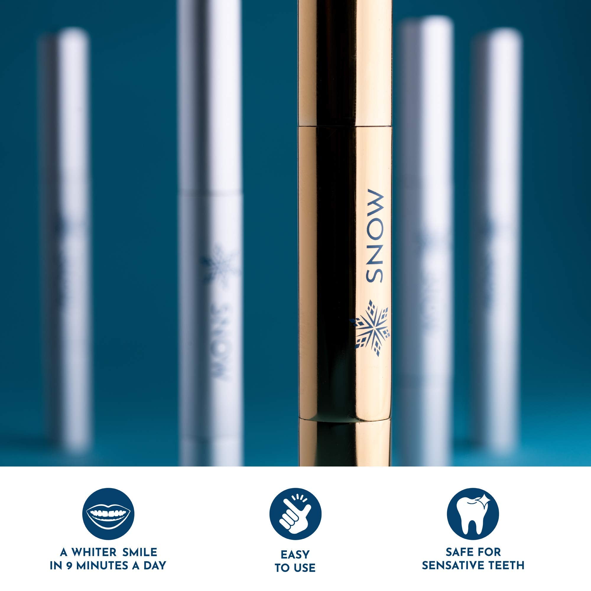 Snow Teeth Whitening kit packaging and accessories