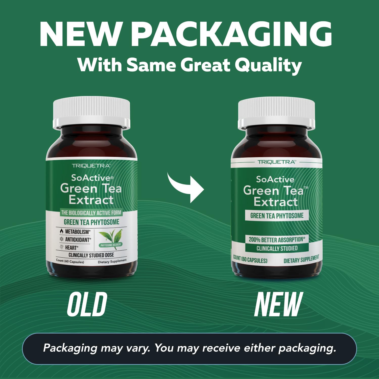 Overview image of full spectrum green tea bioactives including EGCG