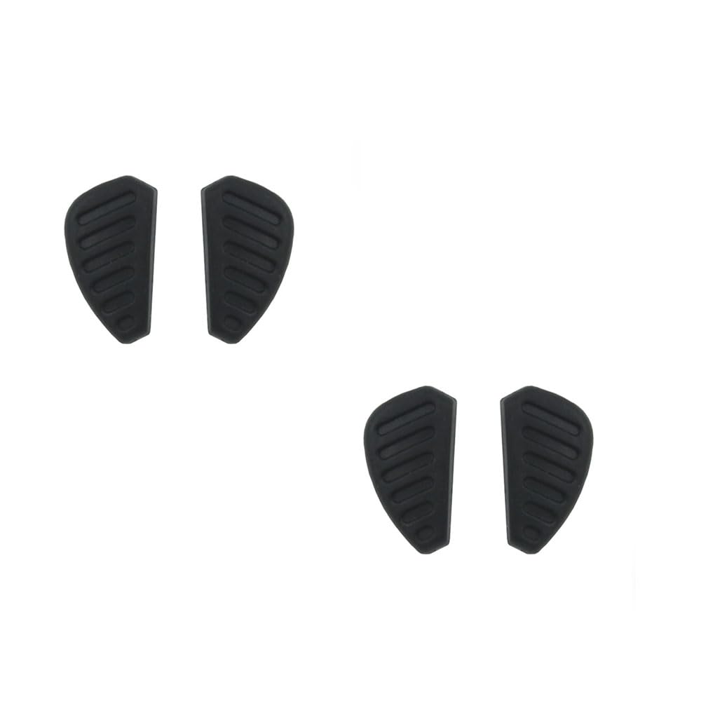 Socket style triangular sunglasses nose pad in black